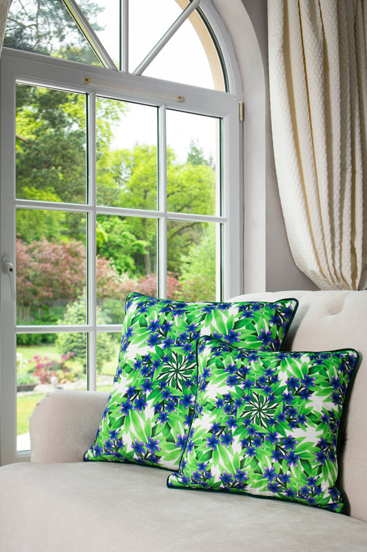 Blossoming Spring - Velvet Cushion