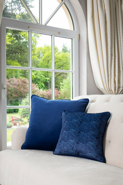 Cool Coral - Velvet Cushion